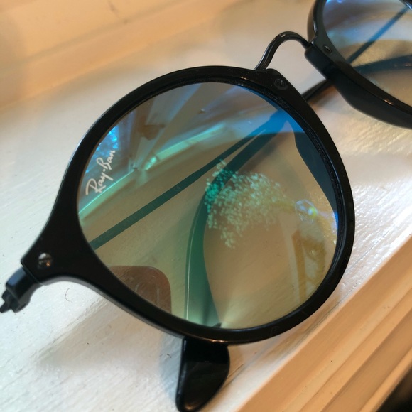 Ray-Ban Round Fleck Blue Gradient - Picture 2 of 8